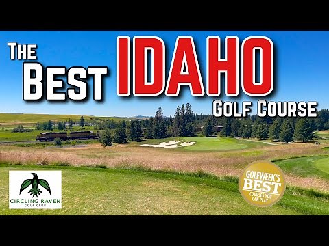 PLAYING THE #1 RANKED IDAHO GOLF COURSE | Circling Raven Front 9 (2022)