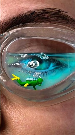 Unusual ASMR dive beneath the sea 🌊🎧✨ #asmrtriggers #relaxingsea