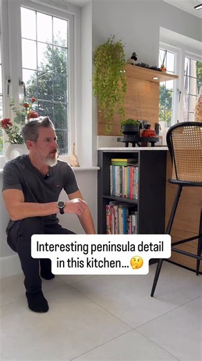 11K views · 535 reactions | If your kitchen doesn’t have space for an island you can still add a peninsula or breakfast bar to give you the same effect. This is a great example of how we do it… #kitchendesign #kitcheninspiration #modernkitchen #germankitchen | Black Rok Kitchen Design | Facebook