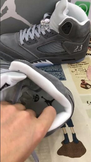 Air Jordan 5 Wolf Grey!!!Full review on my channel