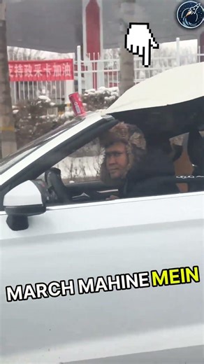 This group took a roof-less car | But it started slow in march 😱🫡 #respect #shorts #ytshorts