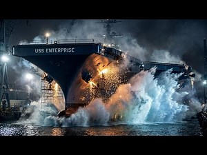 Inside the Mega Shipyard: How Raw Steel Becomes a Nimitz Class Aircraft Carrier (Full Process)