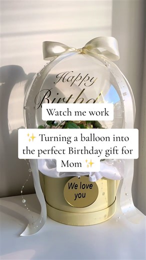 Luxury Birthday Balloon Gift Ideas for Mom