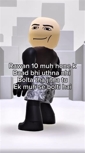 burpaglu😡👆🏻 on Instagram: "Bhaut bolti ho . . . . #viralreels #trendingreels #robloxedits #robloxmemes"