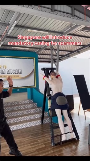 NextBuzzTV on Instagram: "Singapore is set to tighten its punishment for scammers, with mandatory caning now on the table. Senior Minister of State for Home Affairs Sim Ann said scammers convicted under the new framework will face a minimum of six strokes of the cane, alongside jail time and fines. The move comes as authorities step up efforts to curb rising scam cases that have cost victims billions and caused serious emotional distress. Officials say harsher penalties are meant to serve as a s