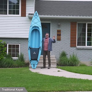 9.6M views · 3.1K reactions | Have you always wanted a kayak, but haven't had the right vehicle or enough storage space? This kayak allows you to take the adventure anywhere! ✅ Easy to store. ✅ Easy to carry. ✅ Easy to set up. | Oru Kayak | Facebook