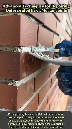Preventing Water Infiltration in Brick Walls Through Tuck pointing
