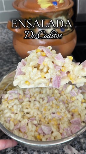 Ensalada de Coditos Fácil y Rápida para Días Sin Ganas