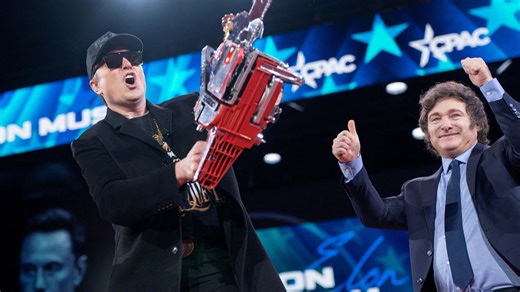 Milei soaks up CPAC stage with Elon Musk and a chainsaw