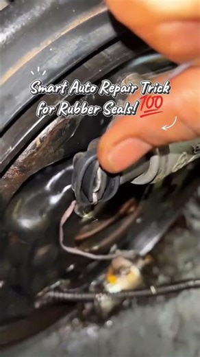 Smart Genius Mechanic Hack: The Easiest Way to Install Brake Seals! 🤯🔧