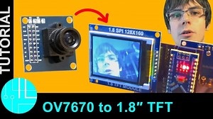 Ov7670 Camera Module with Arduino: 10fps Video (Step-By-Step guide)
