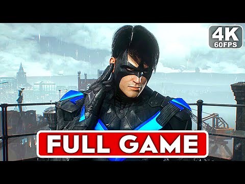 BATMAN ARKHAM KNIGHT Nightwing GCPD Lockdown Gameplay Walkthrough FULL GAME [4K 60FPS PC]