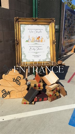 Hello Pretty Events- Wedding & Event Production & Styling Firm on Instagram: "My favorite detail was the welcome moment! It was so so cute! Another small detail I loved was the welcome table flowers where there’s water in the vase. If you look through the water you can see a book page behind it that reads, “Through the looking glass”, a story about Alice in Wonderland. 😍 _______________________ If you are a Client or Planner who wants to wow everyone and have a stress free experience, you came 