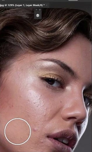 skin retouching tutorial for beginners #photoshop