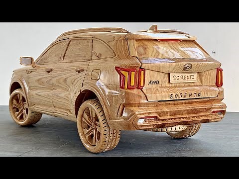 Wood Carving - KIA SORENTO 2021 - Woodworking Art