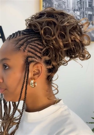 Trending braid styles 2025: Emmanuellabraiding conrows & braid ideas