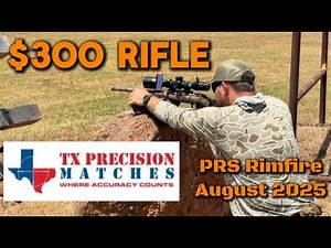 $300 Rifle VS $3000 Precision Rifles | Rimfire Precision Rifle Match
