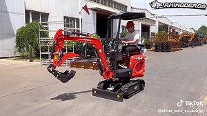 Rhinoceros xn12-8 mini excavator details show, operation and more #rhinoceros #minidigger #machinery #xiuniu #crawlerexcavator