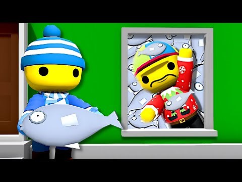 SPAWNING FISH IN MY FRIENDS HOUSE! (Wobbly Life)