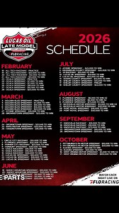 The Lucas late model schedule is out. Is it too similar to last year? | DIRTRACKR
