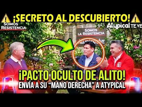 HE HAD IT WELL HIDDEN! Alito's move, he sends his most LOYAL MAN with Alazraki "HIDDEN PACT"