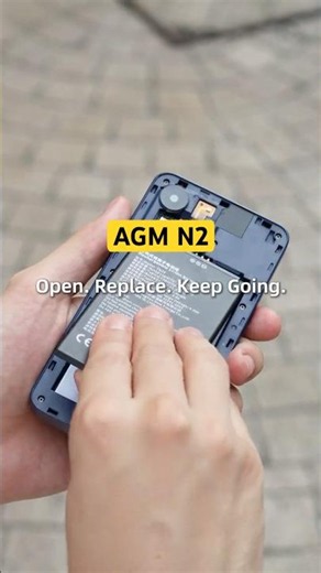 Small Phone. Big Personality | AGM N2 #shorts #fyp