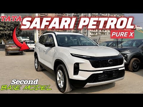 Tata Safari Pure X 1.5 turbo hyperion ❤️ tata Safari Petrol 2026