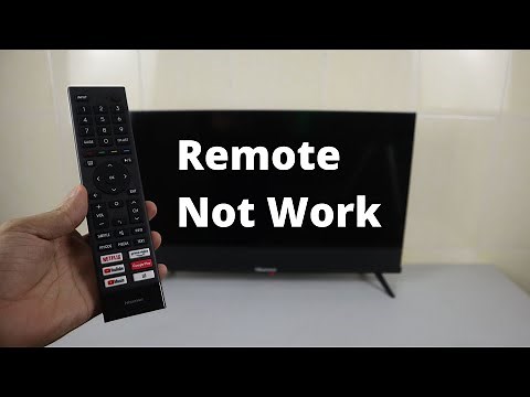 Hisense TV Remote Not Working | How to Check
