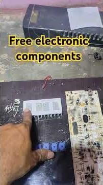 basics electronic components screp ups