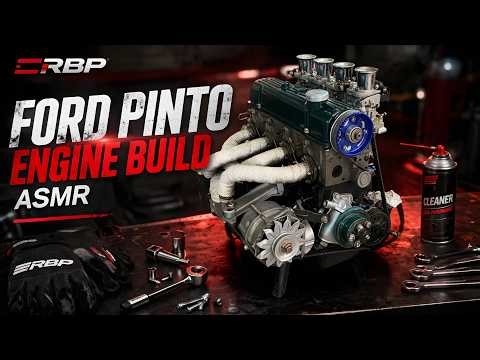 2.0 Pinto Engine Rebuild for MK1 Ford Escort | Performance Build | ASMR