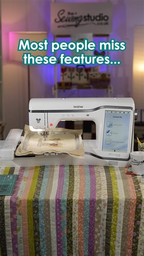 The Brother Innov-is Stellaire XE2 Embroidery Machine is packed with so many impressive features - here's some you don't want to miss. Watch the full video review on our YouTube channel > https://youtu.be/zDNHZpH41J8 | The Sewing Studio UK