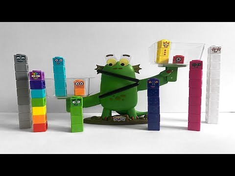 Numberblocks Blockzilla Math Link Cubes Maths Toy | The Numberblocks Blockzilla | Kids Maths