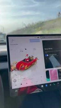 How to use Tesla Santa Mode