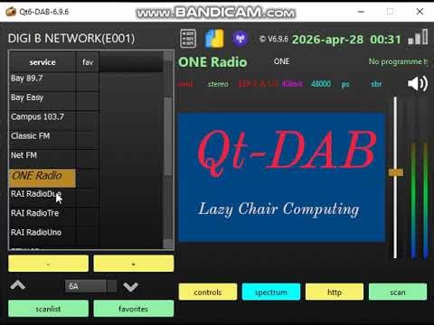 DAB DX: Tropo Recception of DIGI B Network on block 6A in Pirgos, SW Greece (27.04.2026)