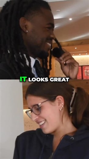 M SIX | 😳 she liked this random guys’ suit and then😱 THIS happened! #omg #surprise #fun | Instagram