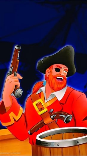 Cartoons/Series Nostalgia on Instagram: "Red Beard (Barbe Rouge) was one of those adventure cartoons that felt bigger and rougher than most kids’ shows at the time. Airing in the early 1990s and based on the classic French comics by Jean-Michel Charlier and Victor Hubinon, it dropped us straight into the golden age of piracy swords, storms, treasure maps, and danger on every horizon. Captain Red Beard (Eric) wasn’t your typical cartoon pirate. He was fierce, feared, and battle hardened but also 
