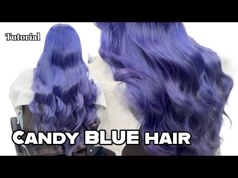 Candy Blue hair tutorial