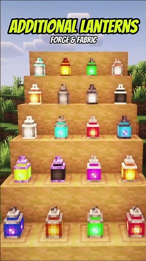 Additional Lanterns Mod - Must Try Minecraft Mods - Part 24 #minecraftmods