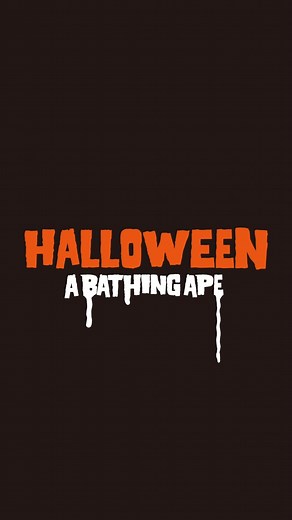 A BATHING APE® OFFICIAL on Instagram: "Happy Halloween! Halloween T-shirts will be available on BAPE.COM and at BAPE STORE® this Saturday, October 14th. #bape #abathingape #halloween"