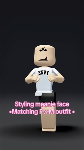 Styling Meanie Face: Matching F x M Outfit