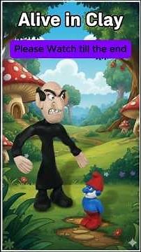 I Sculpted GARGAMEL & PAPA SMURF... Then They Started Dancing!