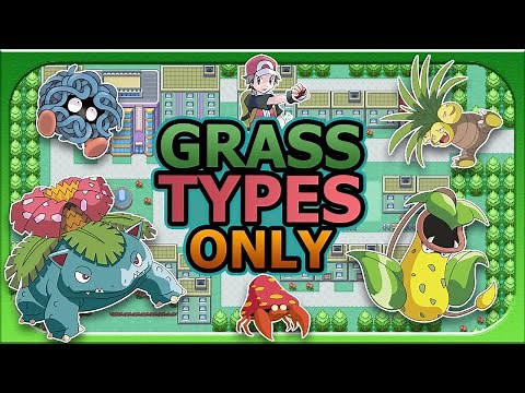 Can You Beat Pokémon Leaf Green With Only Grass Type Pokémon?? (No Items)