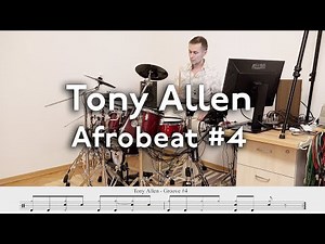 Tony Allen - Afrobeat Drums Groove #4