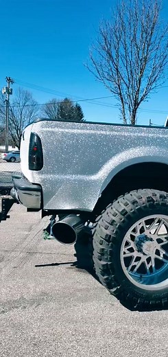 Blinged-Out Ford F350 Pickup Truck Custom Wrap | Women-Owned Business