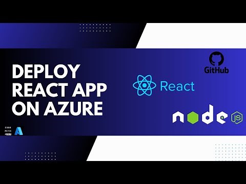 Deploy React & NodeJS App on Azure App Service | Step-by-Step Guide using GitHub