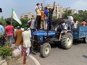 283K views · 5.2K shares | Thousands of farmers are protesting today in Punjab, Haryana and parts of Uttar Pradesh against farm bills that were recently passed in parliament amid massive protests by the opposition, and will soon become law. | NDTV | Facebook