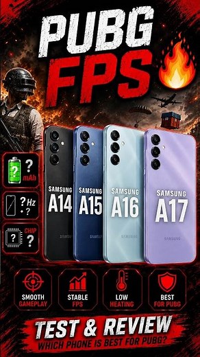 Samsung A14 vs A15 vs A16 vs A17 🔥 Which Galaxy A-Series Is Better in 2026?