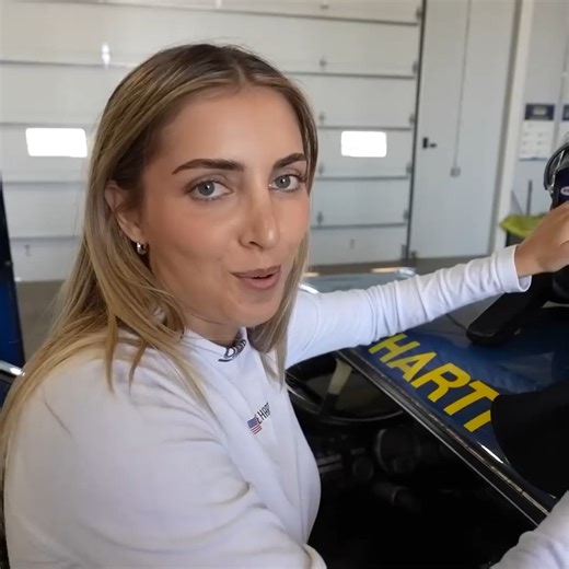 I Raced My NASCAR Superbird On Goodyear's Test Track! | Emelia Hartford