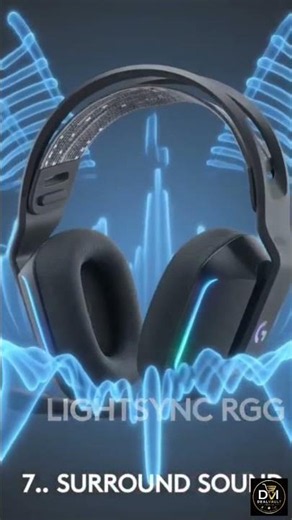 Logitech G733 LIGHTSPEED Wireless Gaming Headset | RGB | 7.1 Surround Sound | 29H Battery