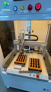 Fully Automatic Dual-Carrier Waterproof Plug Insertion Machine.